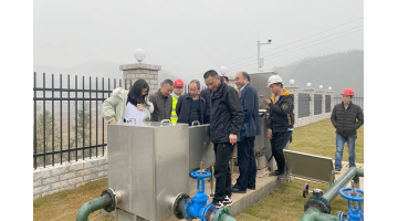 提前20天！集团建设的湖南平江县州里污水处置惩罚厂PPP项目达通水试运行条件