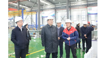湖南省工信厅副厅长张治平率队调研888电子游戏节能环保装备